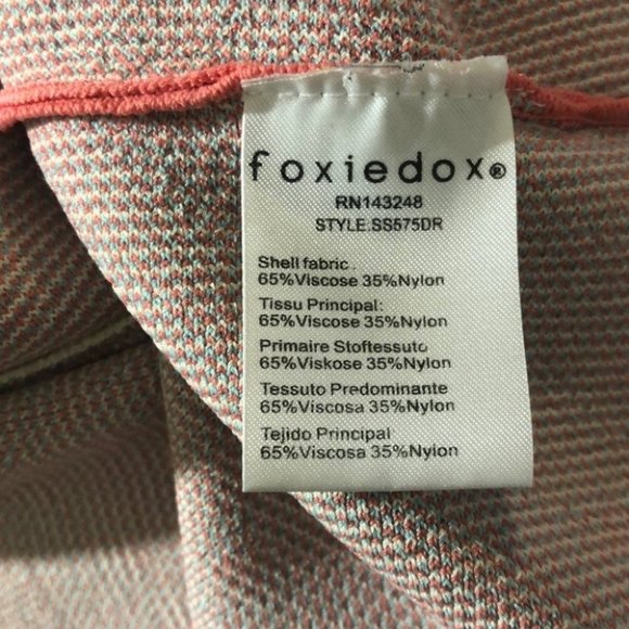 Foxiedox Winnie Off the Shoulder Dress - Picture 12 of 14